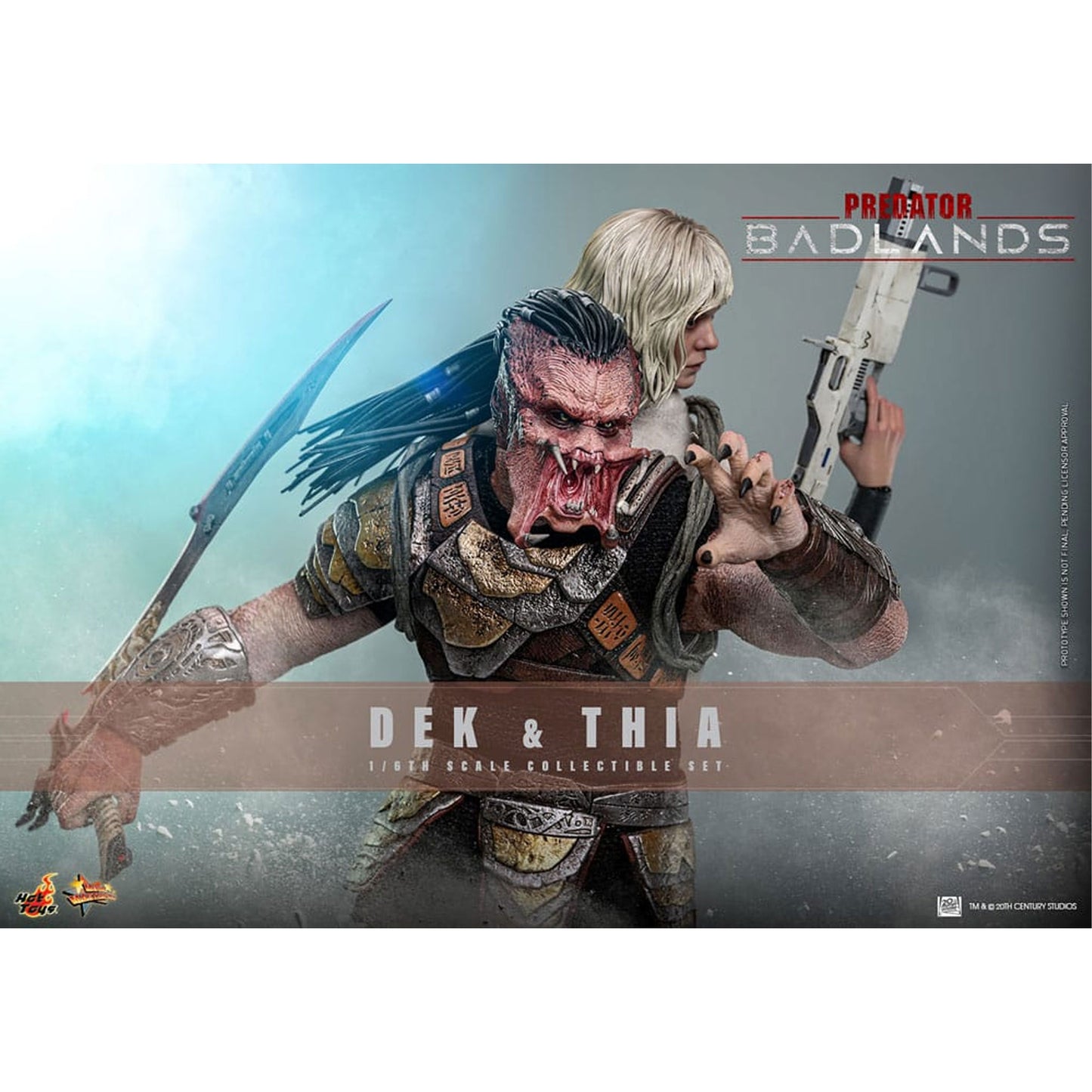 Predator: Badlands Movie Masterpiece 1/6 Dek & Thia -Action Figure