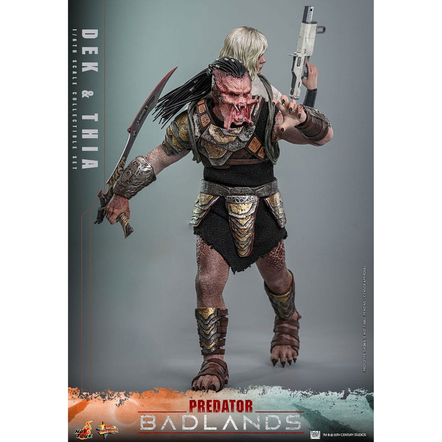 Predator: Badlands Movie Masterpiece 1/6 Dek & Thia -Action Figure