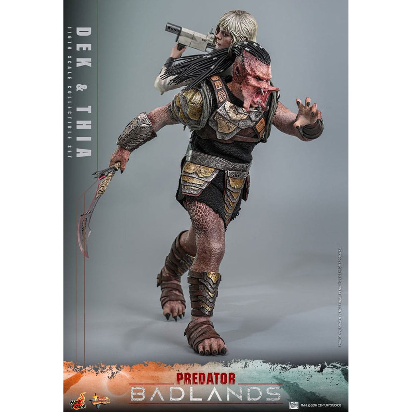 Predator: Badlands Movie Masterpiece 1/6 Dek & Thia -Action Figure