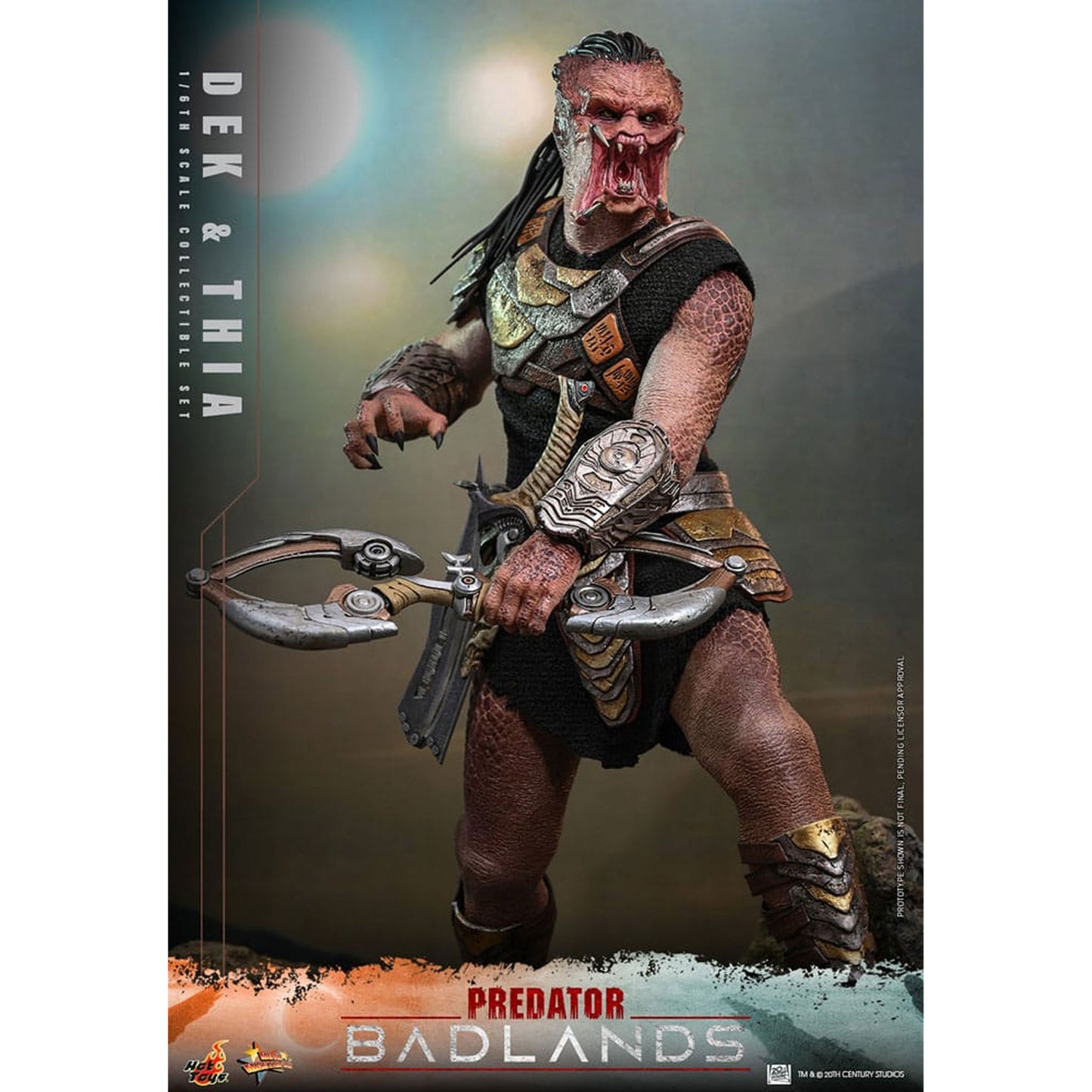 Predator: Badlands Movie Masterpiece 1/6 Dek & Thia -Action Figure