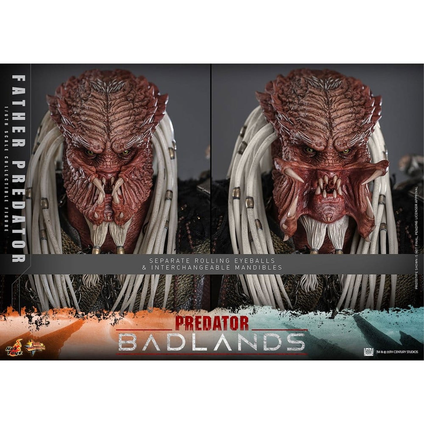 Predator: Badlands Movie Masterpiece 1/6 Njohrr -Action Figure