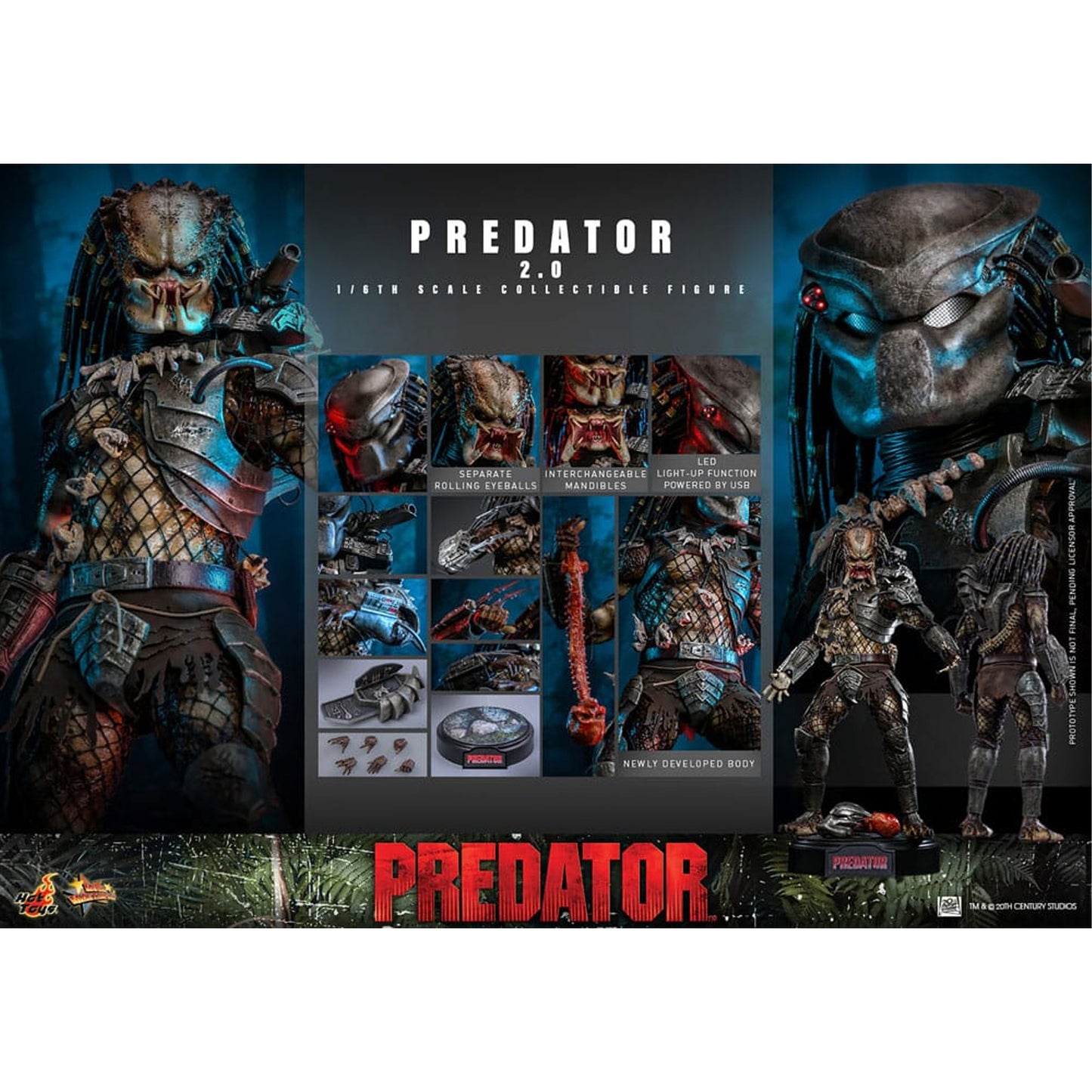 Predator Movie Masterpiece Action Figure 1/6 Predator (2.0)