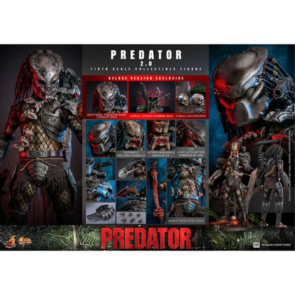 Predator Movie Masterpiece 1/6 Predator (2.0) Deluxe Version -Action Figure