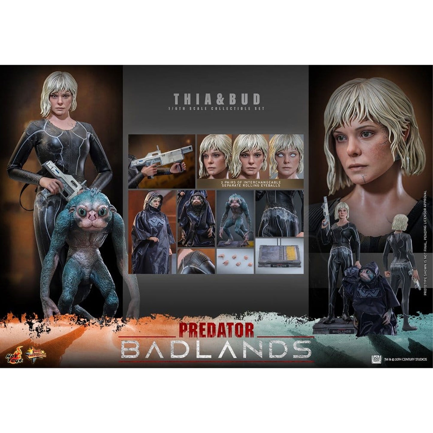 Predator 1/6 Thia and Bud -Figure Set