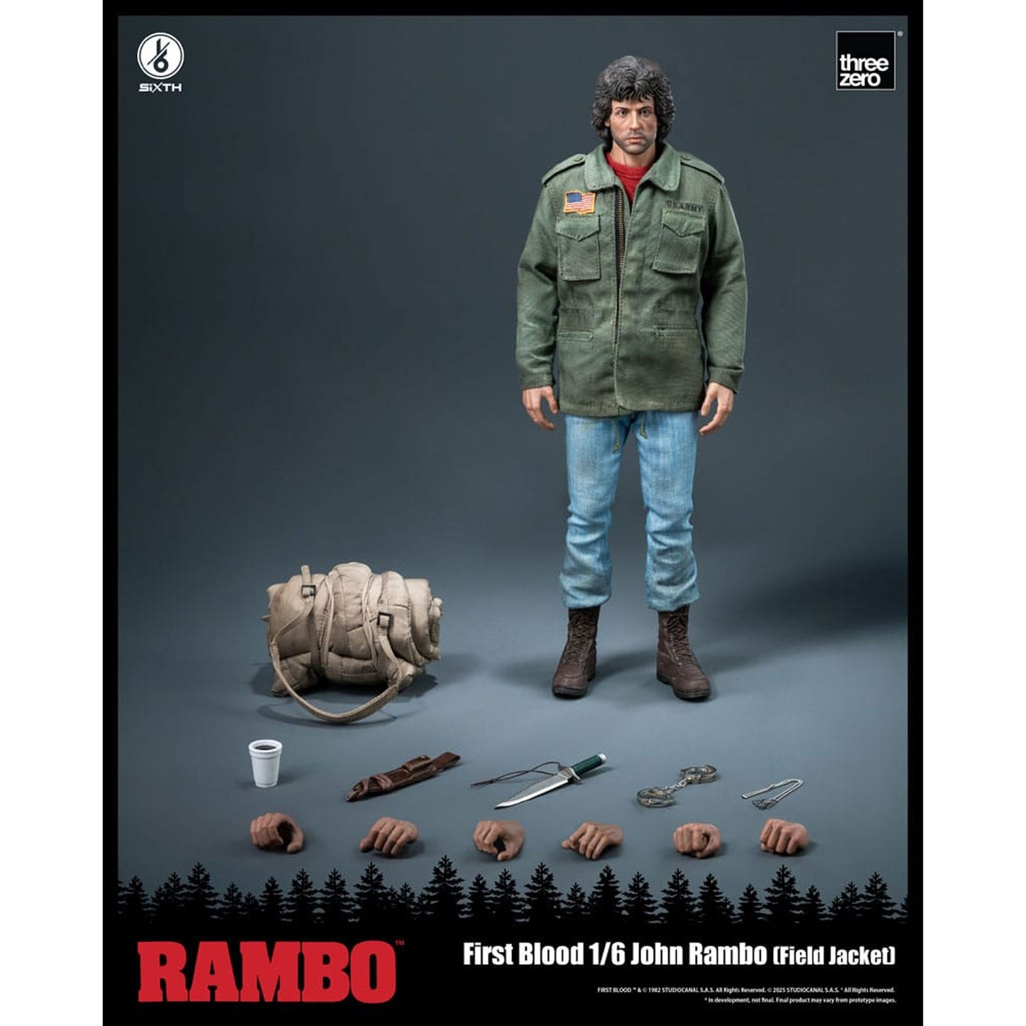 Rambo: First Blood Action Figure 1/6 John Rambo (Field Jacket)