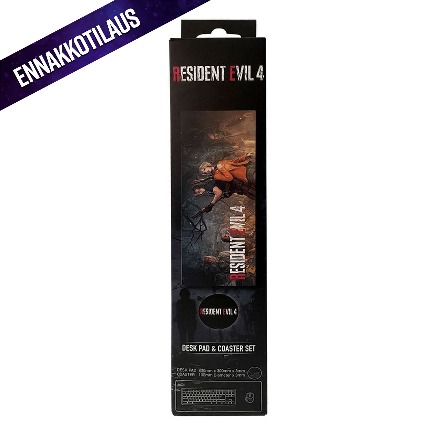 Resident Evil 4 Desk Pad & Coaster Set