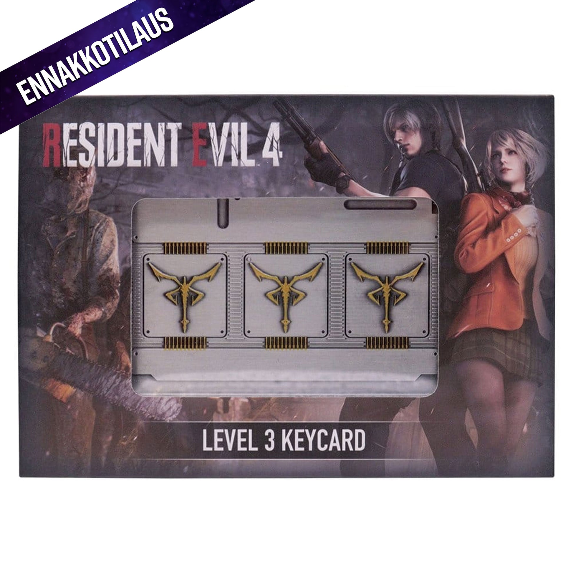Resident Evil 4 Level 3 Keycards Limited Edition -Replica