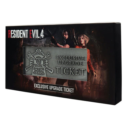 Resident Evil 4 1/1 Metal Exclusive Upgrade Ticket -Replica