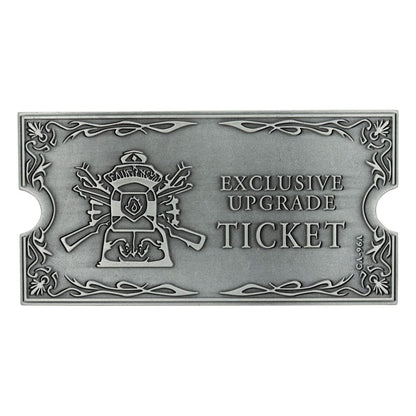 Resident Evil 4 1/1 Metal Exclusive Upgrade Ticket -Replica