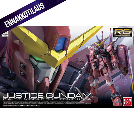 Rg Gundam Justice 1/144 -modellbyggsats
