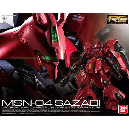 Rg Sazabi 1/144 -Model kit