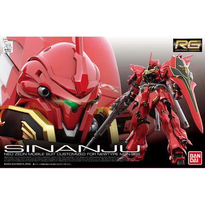Rg Sinanju Msn-06s 1/144 -Model kit