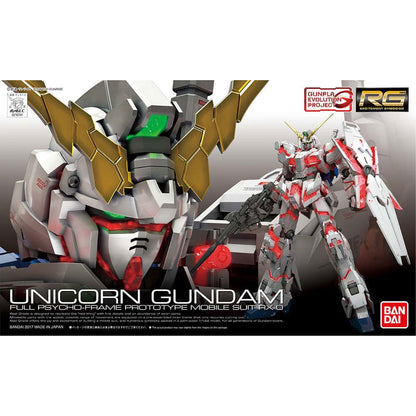 Rg Gundam Unicorn 1/144 -Model kit