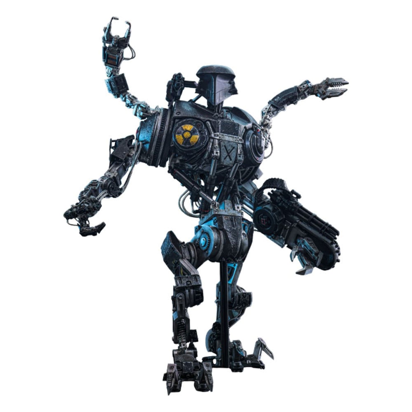 RoboCop 2 Movie Masterpiece Diecast Action Figure 1/6 RoboCain