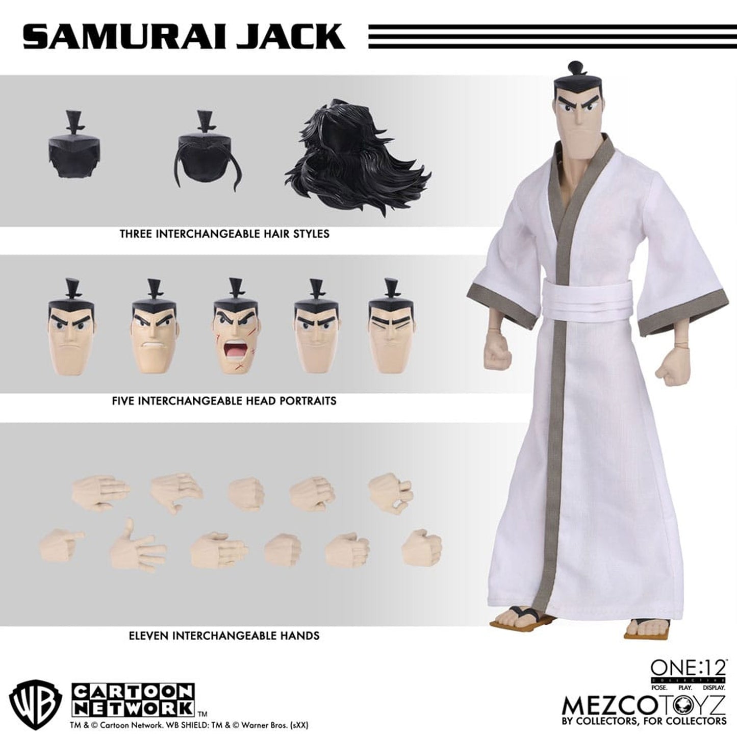 Samurai Jack Action Figure 1/12 Samurai Jack