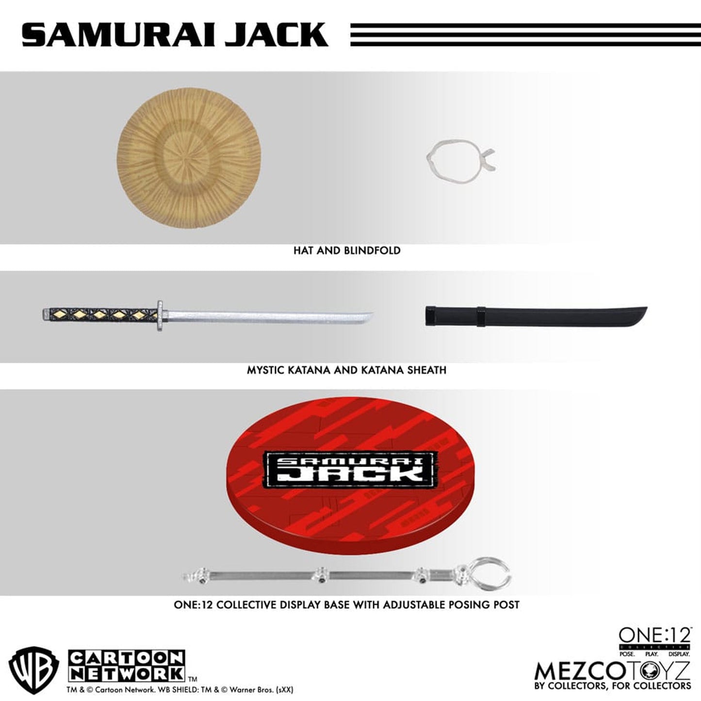 Samurai Jack Action Figure 1/12 Samurai Jack