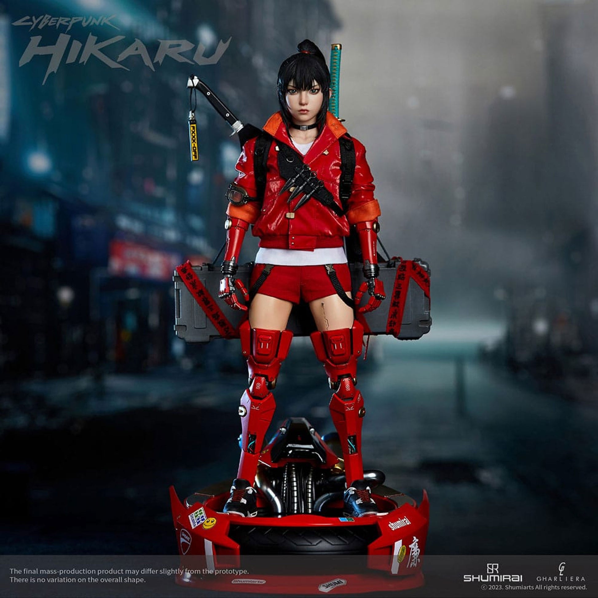 Shumi Rai 1/6 Hikaru: The Bounty Hunter (Deluxe Edition) -Action Figure