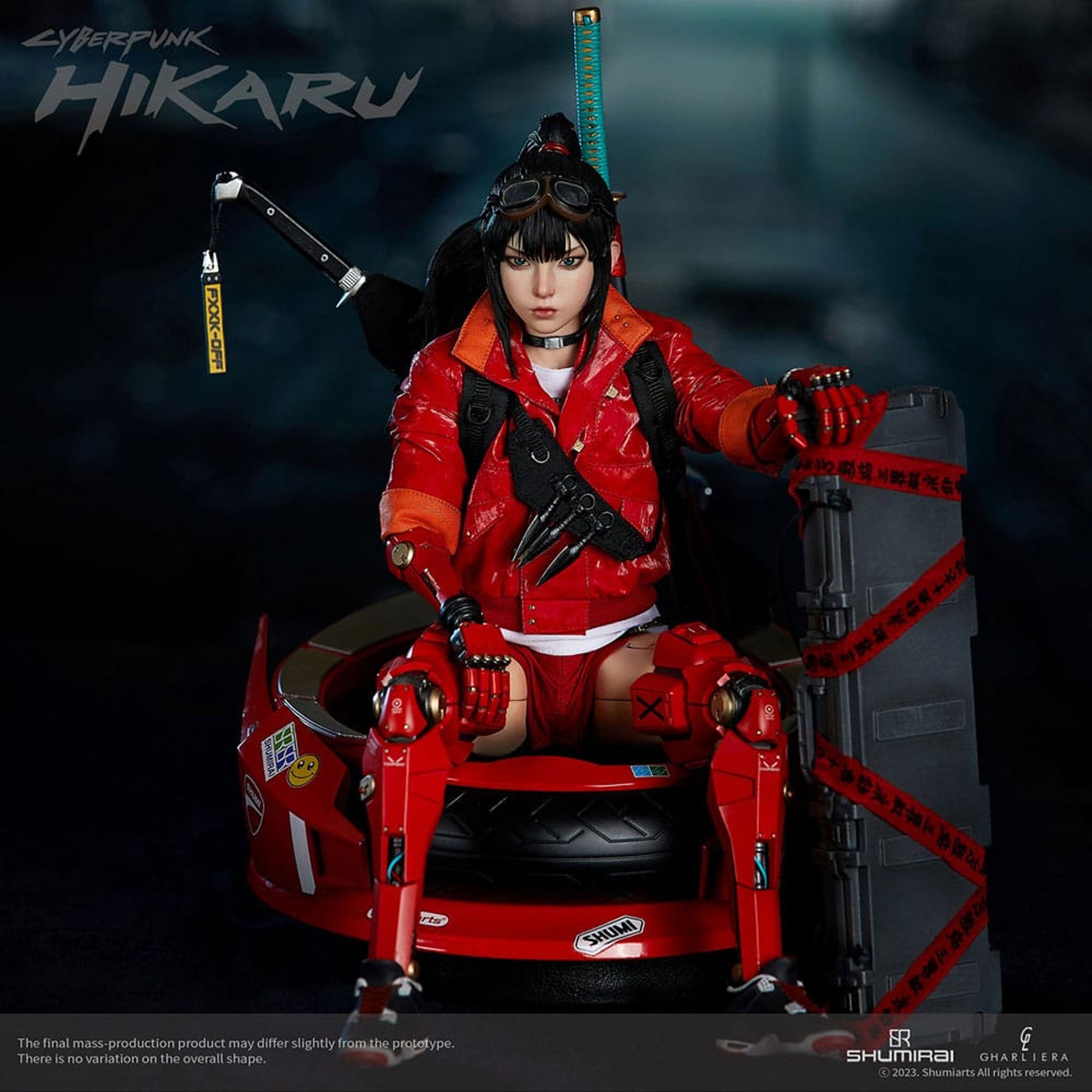 Shumi Rai 1/6 Hikaru: The Bounty Hunter (Deluxe Edition) -Action Figure