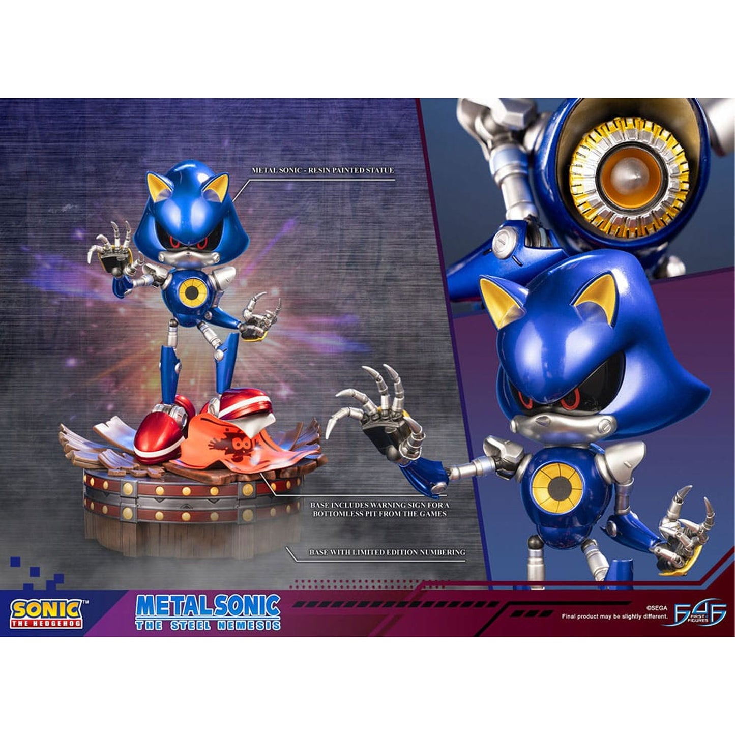 Sonic the Hedgehog Statue Metal Sonic