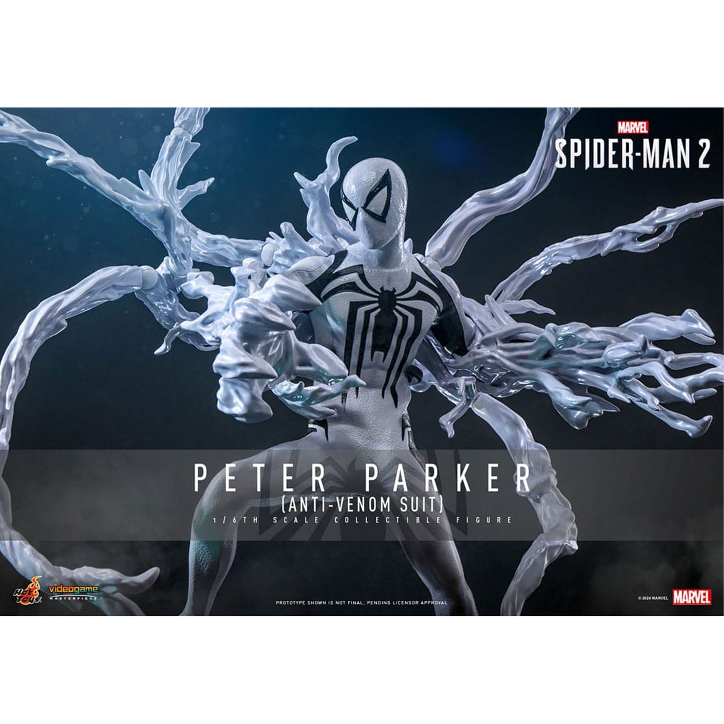 Spider-Man 2 Video Game Masterpiece 1/6 Peter Parker (Anti-Venom Suit)