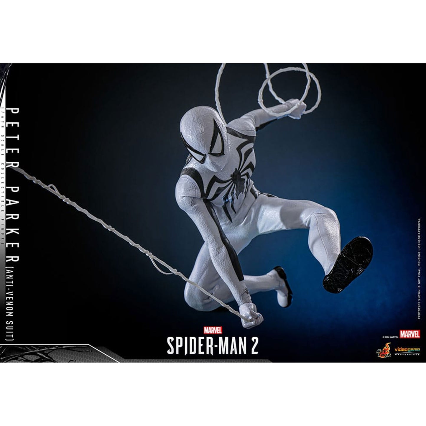 Spider-Man 2 Video Game Masterpiece 1/6 Peter Parker (Anti-Venom Suit)