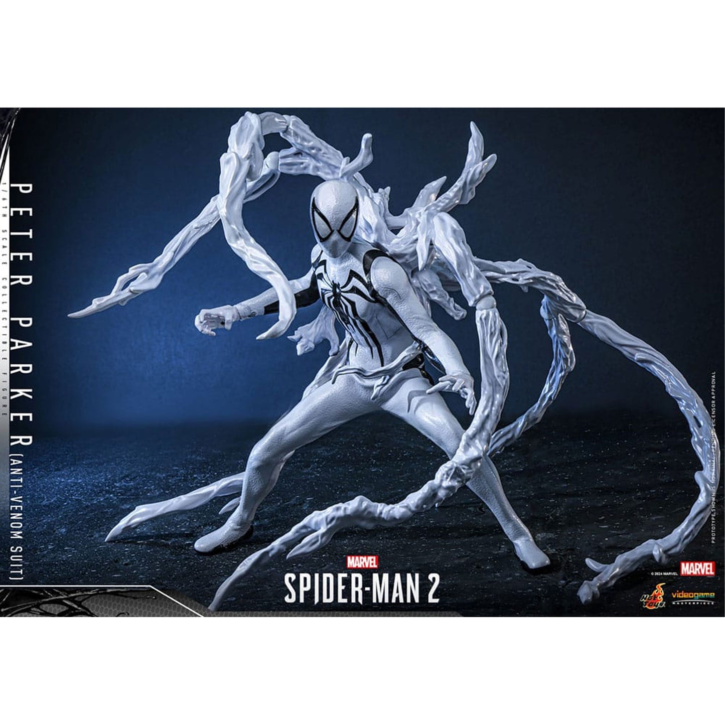 Spider-Man 2 Video Game Masterpiece 1/6 Peter Parker (Anti-Venom Suit)