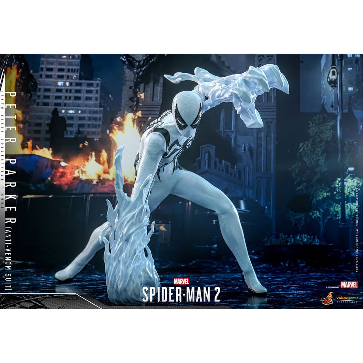 Spider-Man 2 Video Game Masterpiece 1/6 Peter Parker (Anti-Venom Suit)