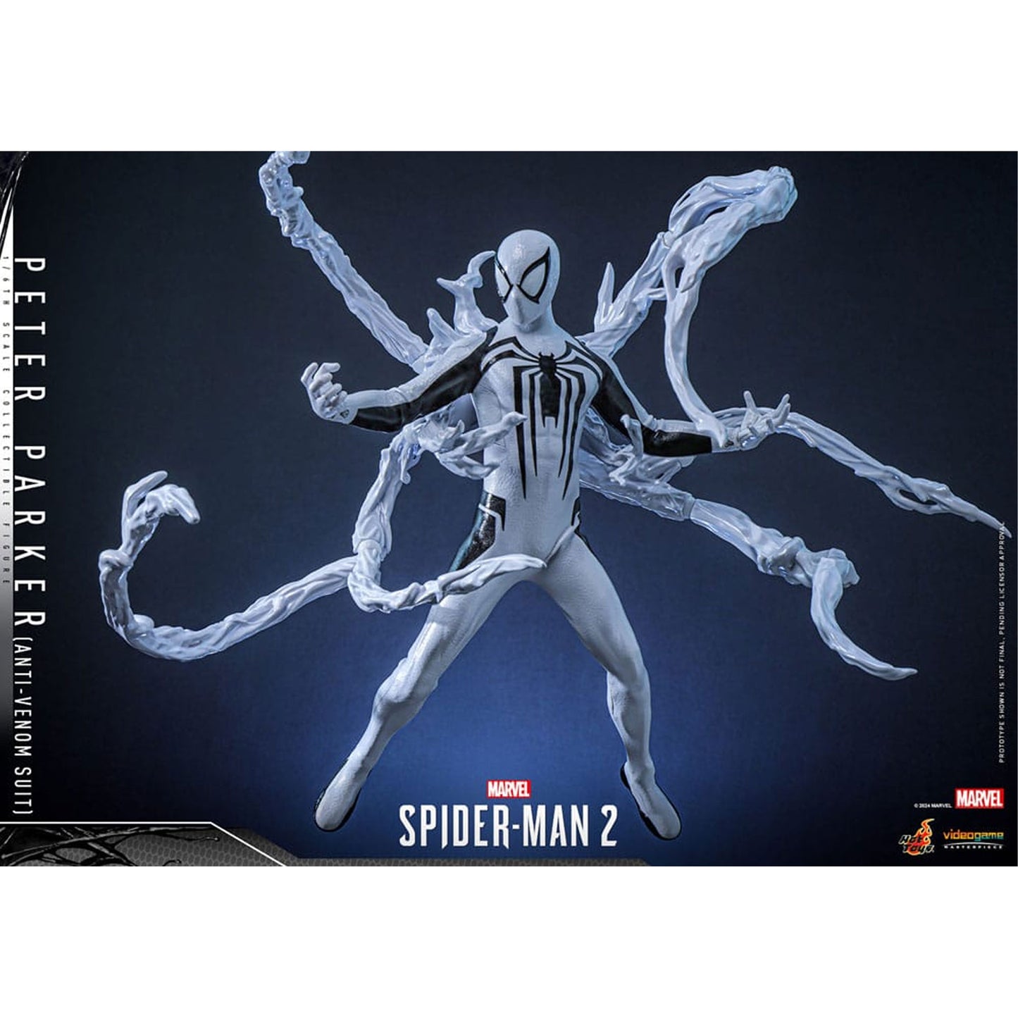 Spider-Man 2 Video Game Masterpiece 1/6 Peter Parker (Anti-Venom Suit)