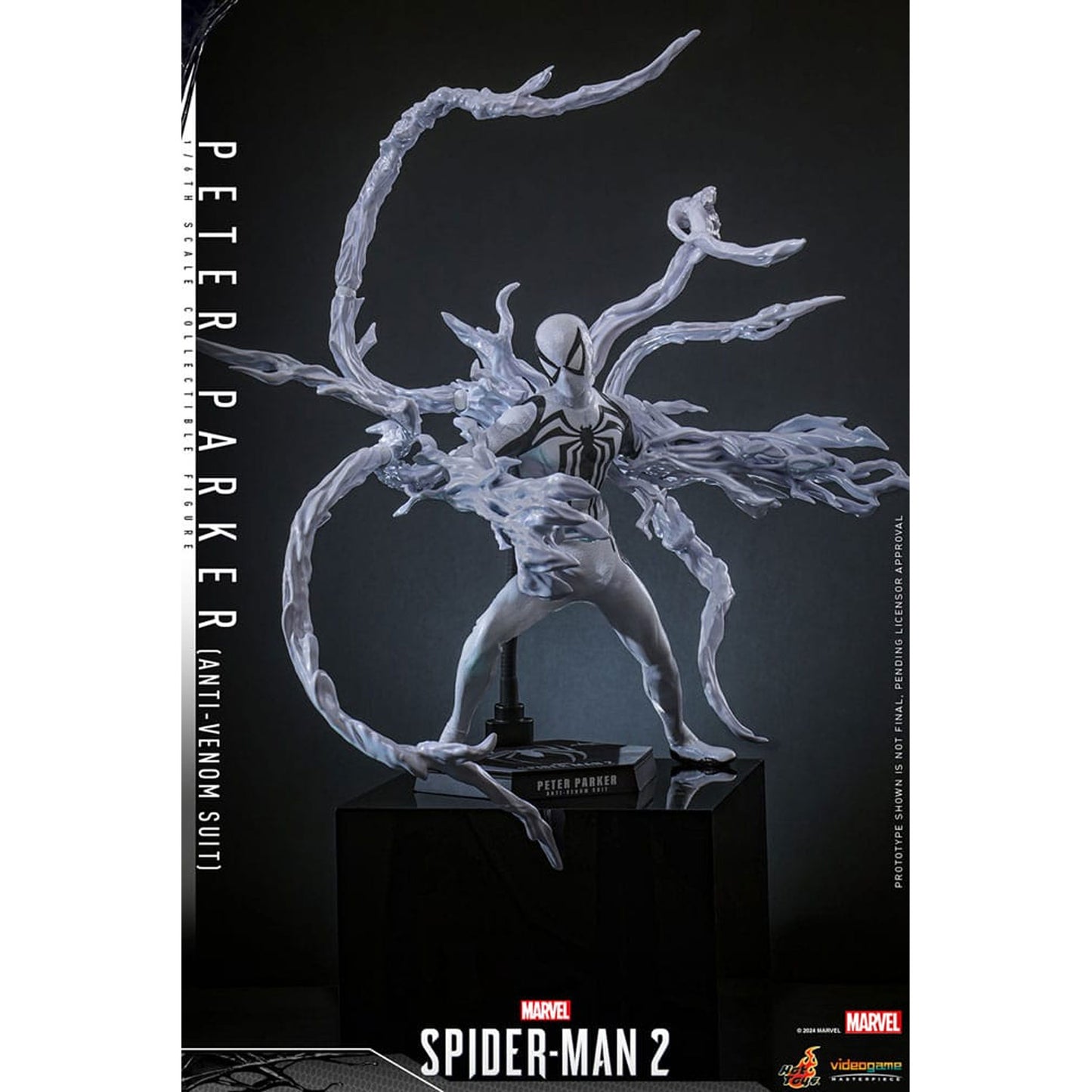 Spider-Man 2 Video Game Masterpiece 1/6 Peter Parker (Anti-Venom Suit)