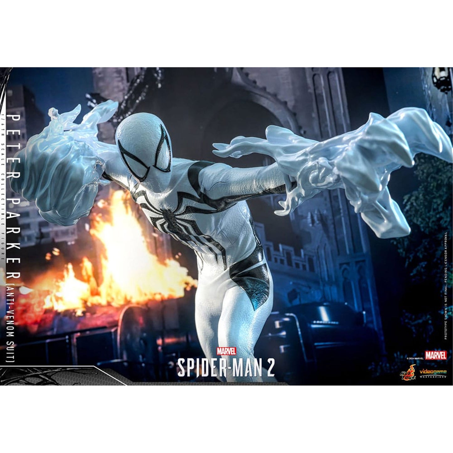 Spider-Man 2 Video Game Masterpiece 1/6 Peter Parker (Anti-Venom Suit)