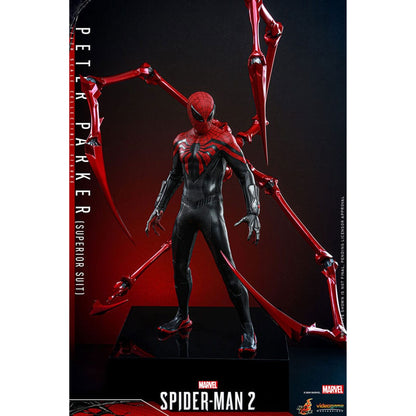 Spider-Man 2 Video Game Masterpiece 1/6 Peter Parker (Superior Suit)