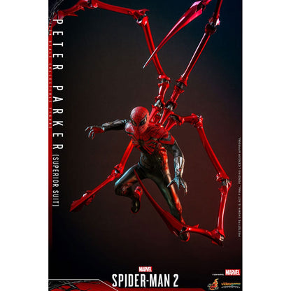 Spider-Man 2 Video Game Masterpiece 1/6 Peter Parker (Superior Suit)