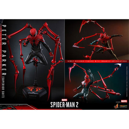 Spider-Man 2 Video Game Masterpiece 1/6 Peter Parker (Superior Suit)