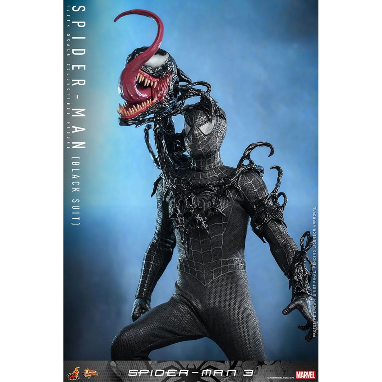 Spider-Man 3 Movie Masterpiece 1/6 Spider-Man (Black Suit)