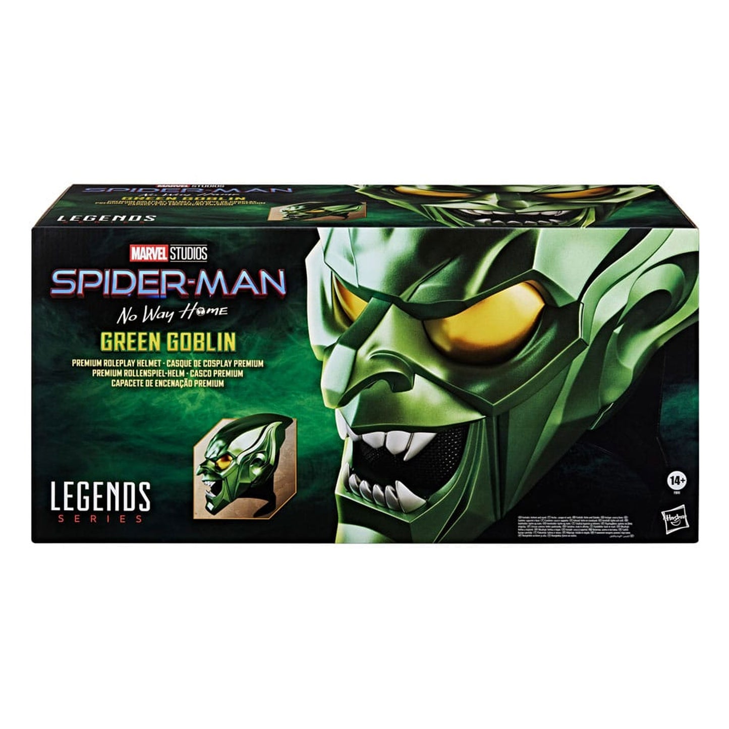 Spider-Man: No Way Home Marvel Legends Roleplay Replica Green Goblin Premium Helmet