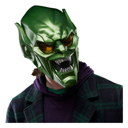 Spider-Man: No Way Home Marvel Legends Roleplay Green Goblin Premium Helmet -Replica