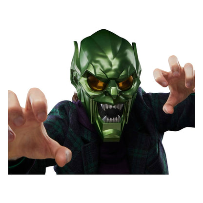 Spider-Man: No Way Home Marvel Legends Roleplay Green Goblin Premium Helmet -Replica