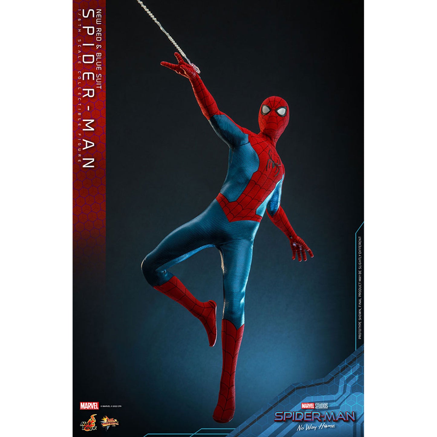 Spider-Man: No Way Home Movie Masterpiece 1/6 Spider-Man (New Red and Blue Suit)