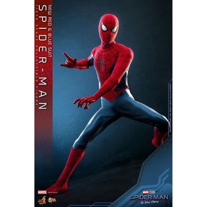 Spider-Man: No Way Home Movie Masterpiece 1/6 Spider-Man (New Red and Blue Suit)