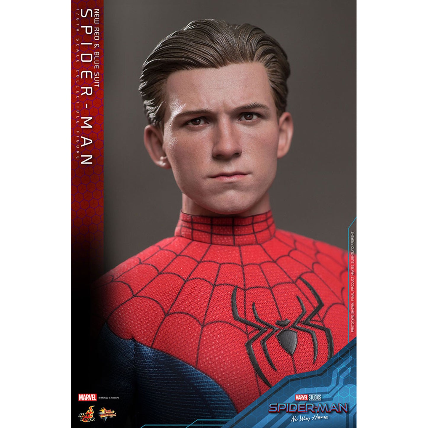 Spider-Man: No Way Home Movie Masterpiece 1/6 Spider-Man (New Red and Blue Suit)