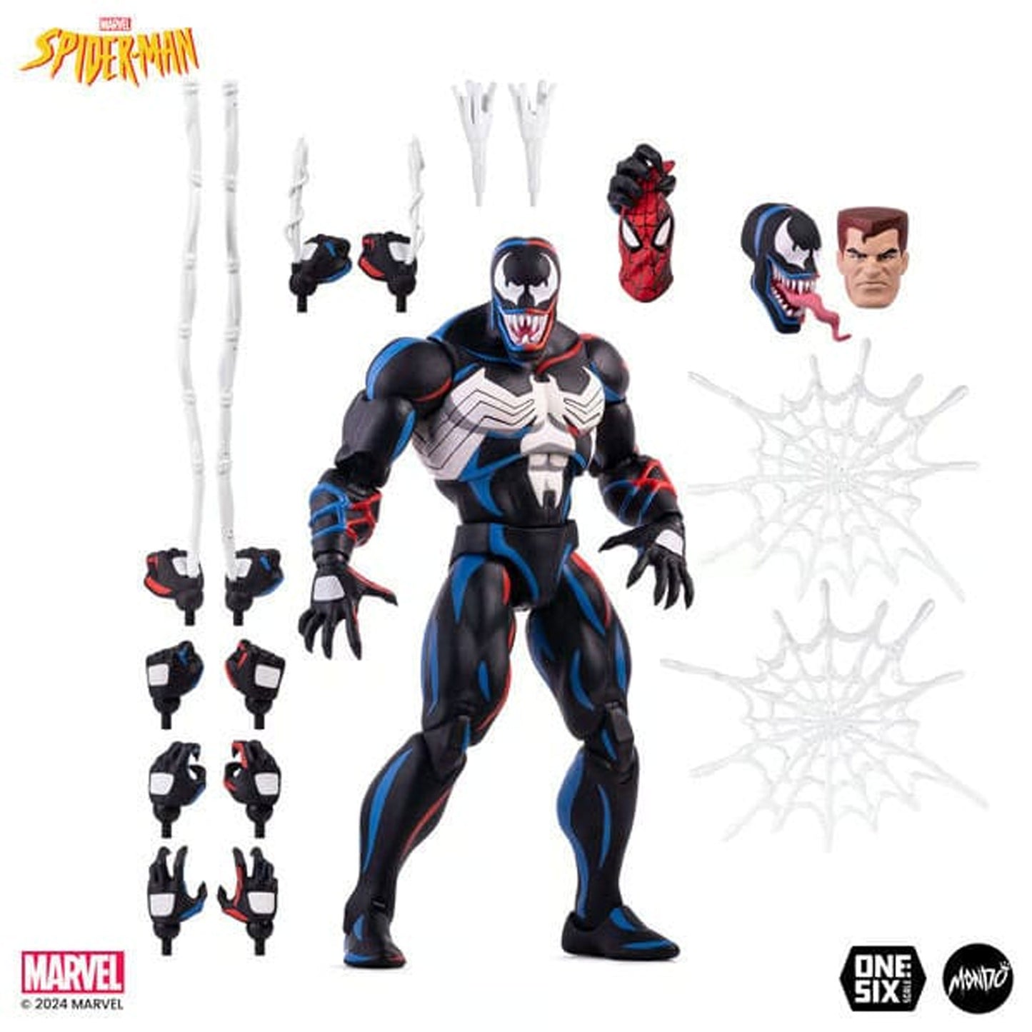 Spider-Man: The Animated Series Action Figure 1/6 Venom