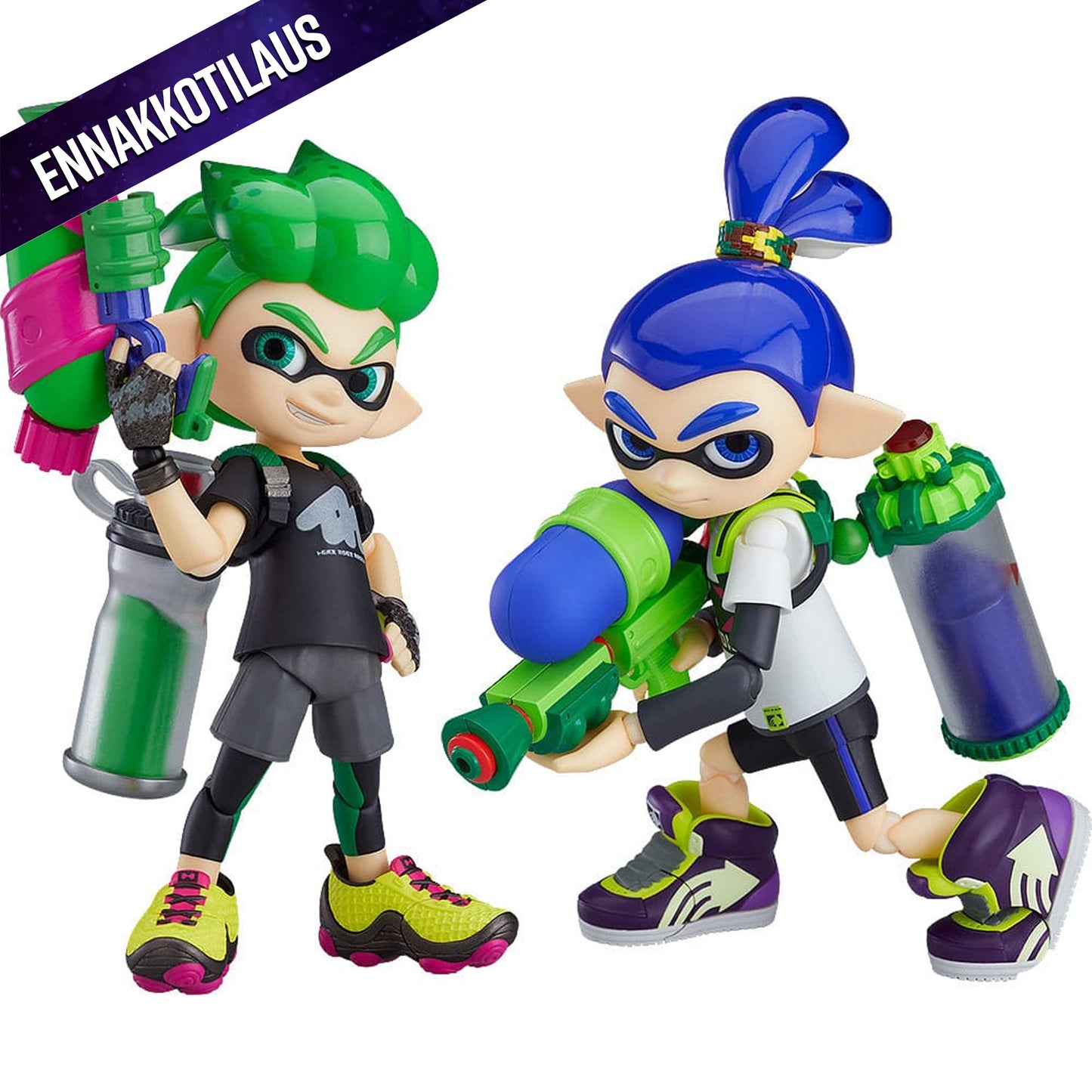 Splatoon/Splatoon 2 Figma Action Figure Splatoon Boy DX Edition