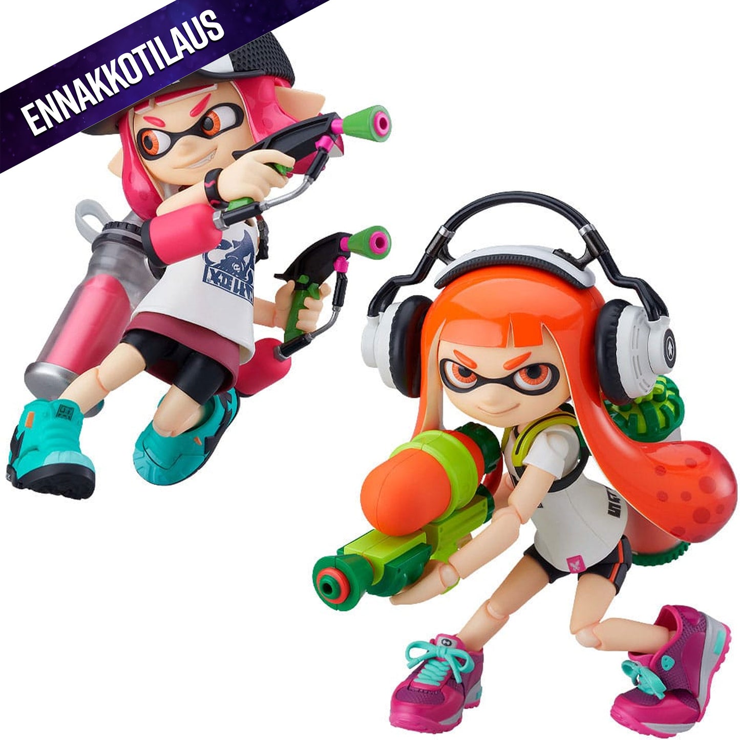 Splatoon/Splatoon 2 Figma Action Figure Splatoon Girl DX Edition