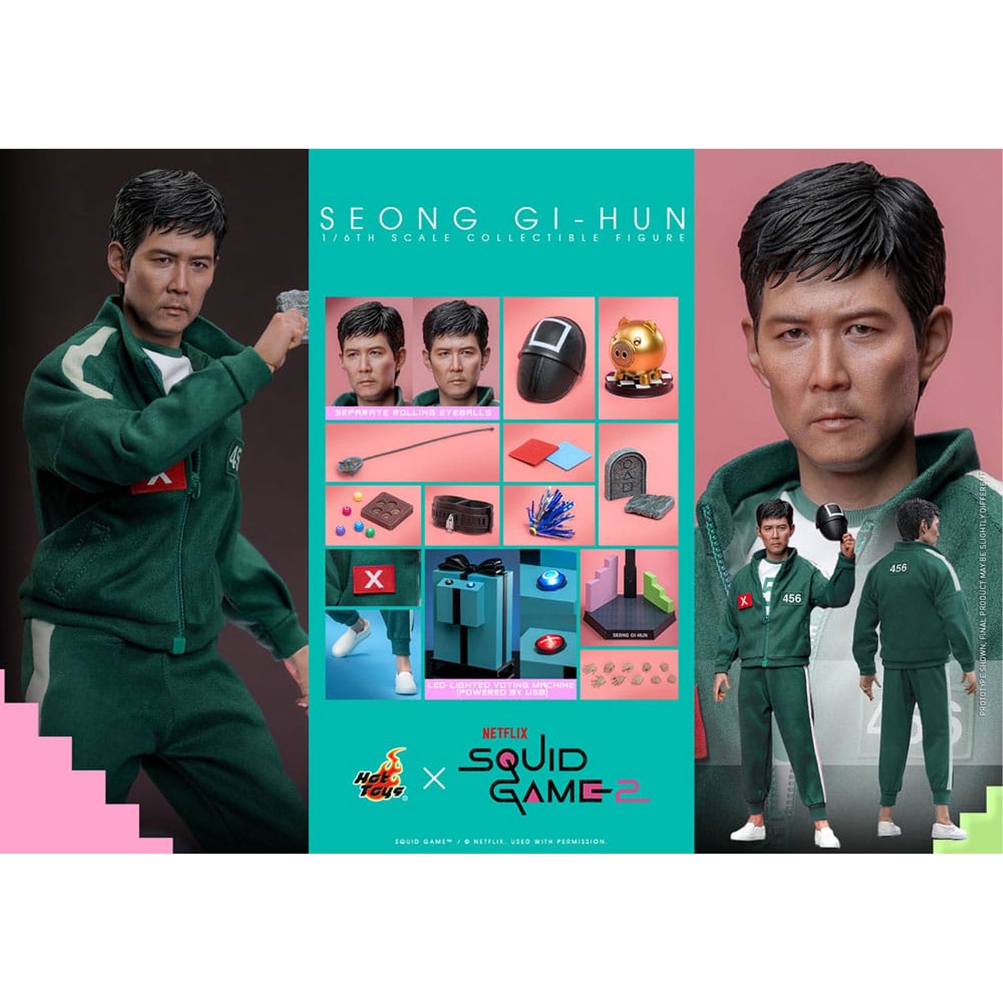 Squid Game 2 Action Figure 1/6 Seong Gi-hun