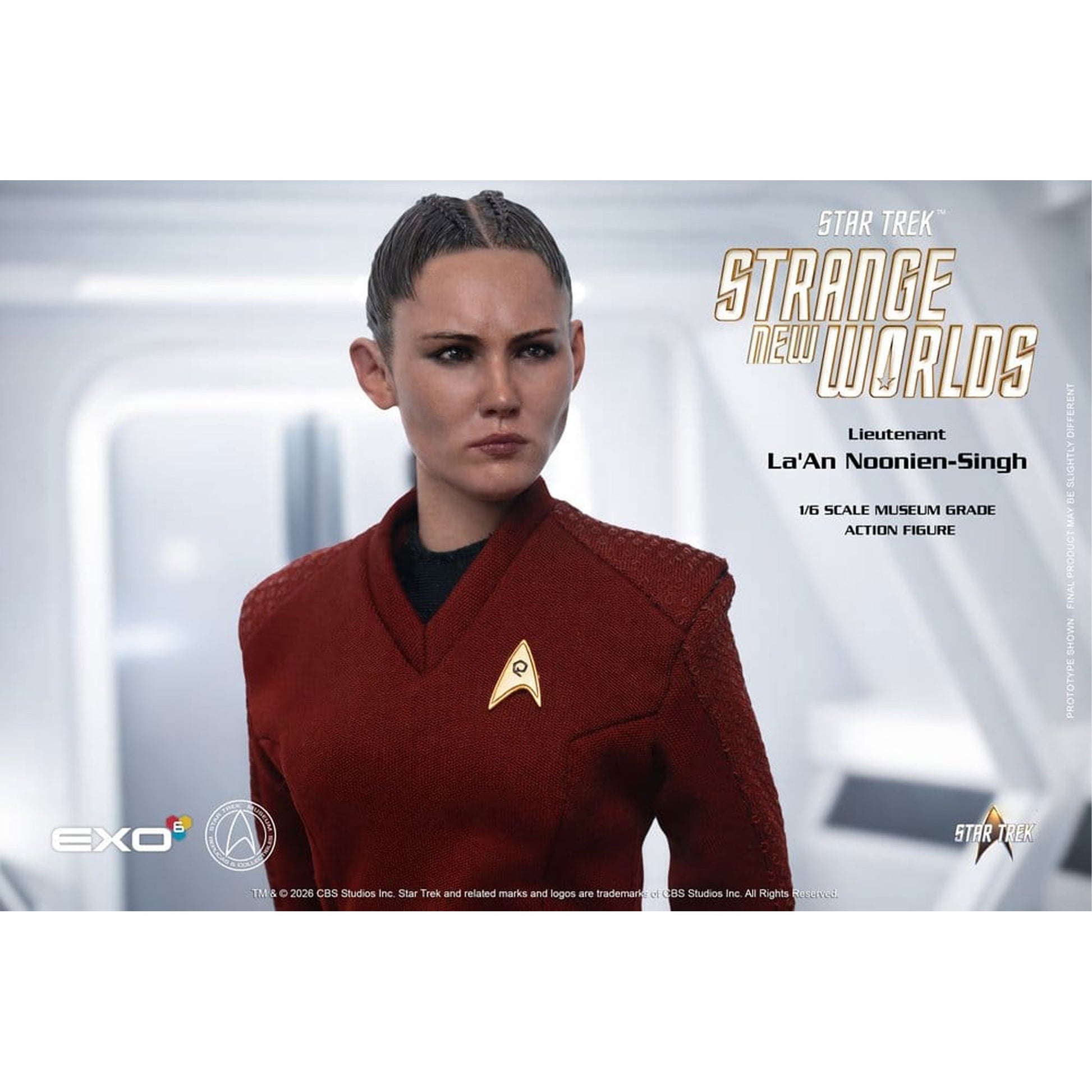 Star Trek: Strange New Worlds 1/6 Lt. La'An Noonien-Singh -Action Figure 