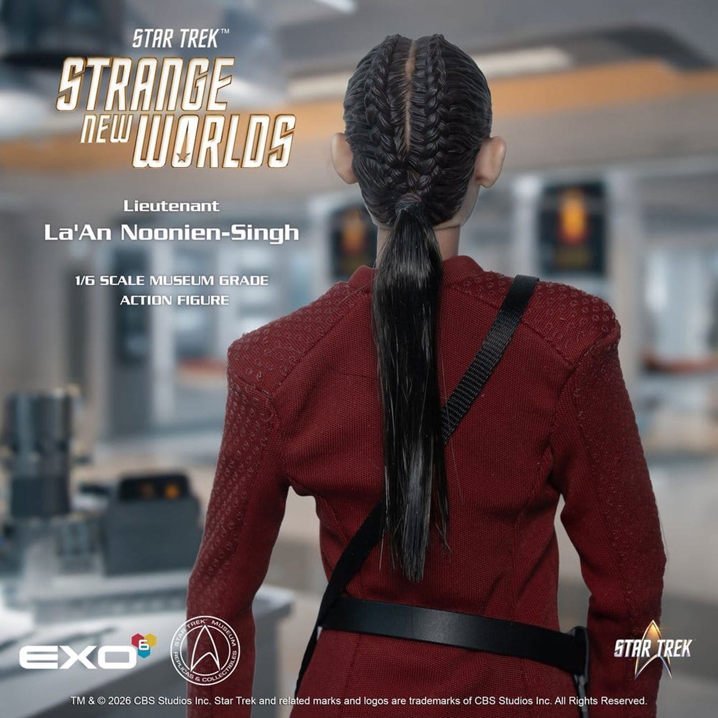 Star Trek: Strange New Worlds 1/6 Lt. La'An Noonien-Singh -Action Figure 