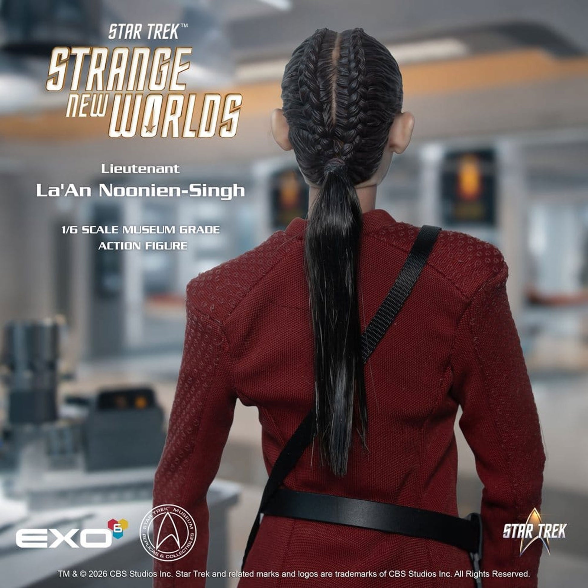 Star Trek: Strange New Worlds 1/6 Lt. La'An Noonien-Singh -Action Figure 
