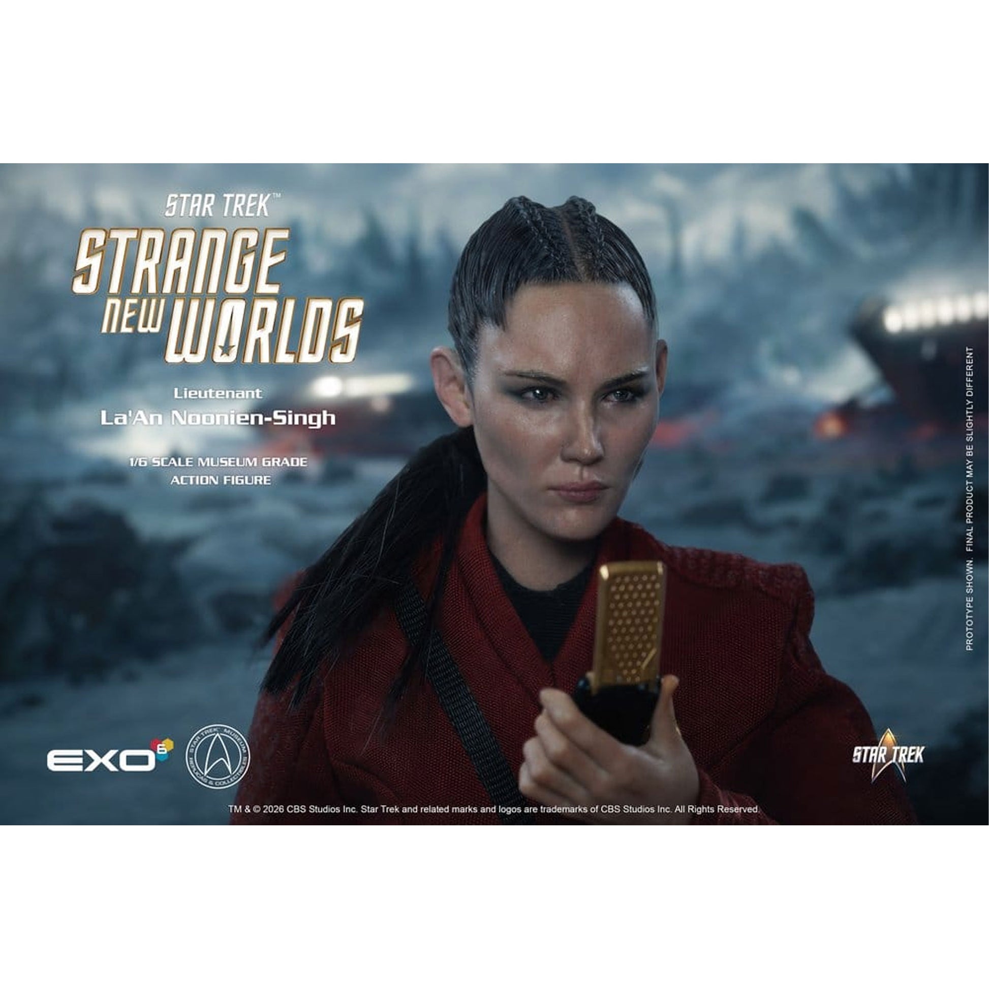 Star Trek: Strange New Worlds 1/6 Lt. La'An Noonien-Singh -Action Figure 