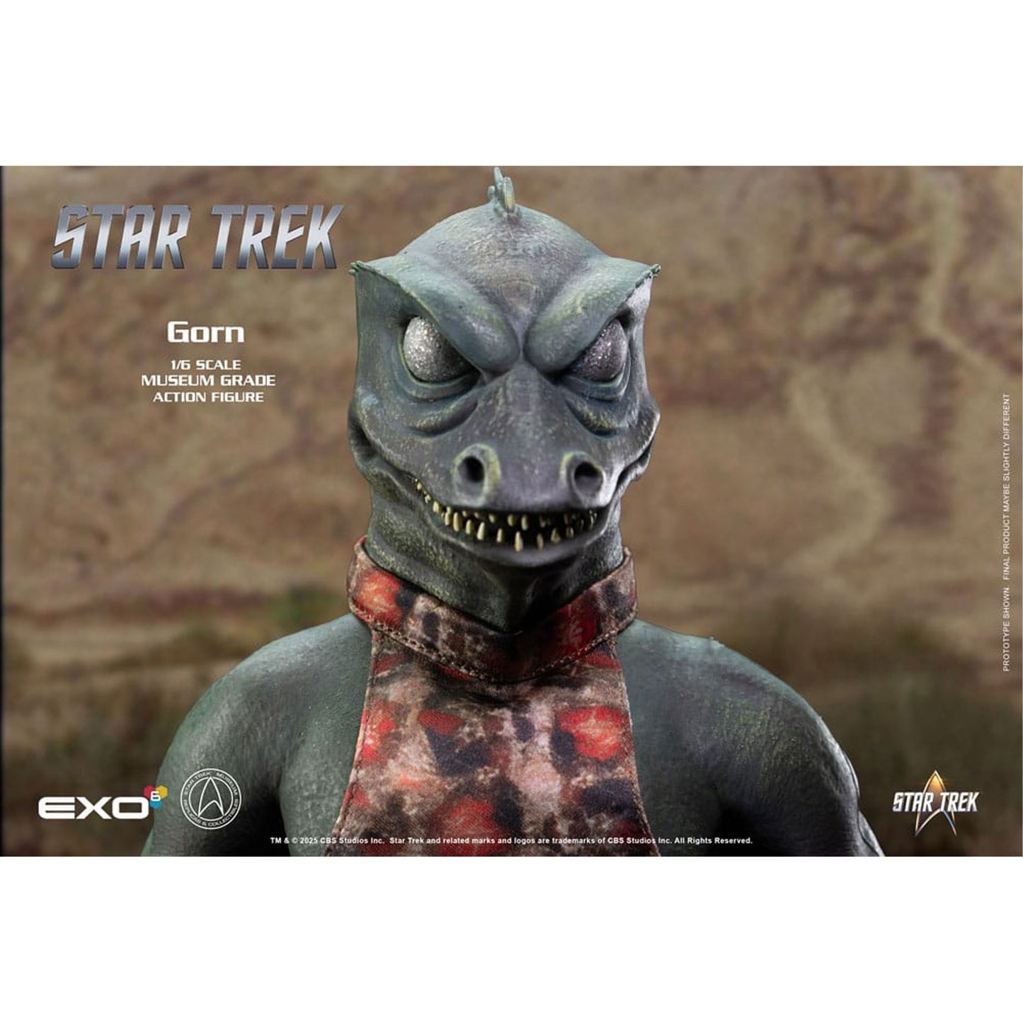 Star Trek: The Original Series Action Figure 1/6 Gorn