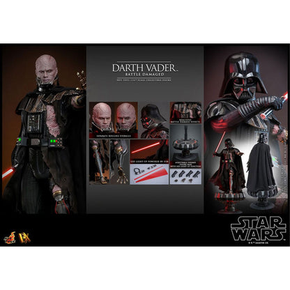 Star Wars 1/6 Darth Vader (Battle Damaged) -Action Figure